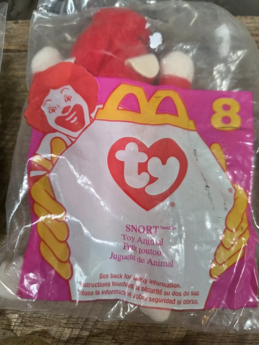 Vintage Lot Of 9 Ty Beanie Babies McDonald's Collectibles (Packaged) Bin Q